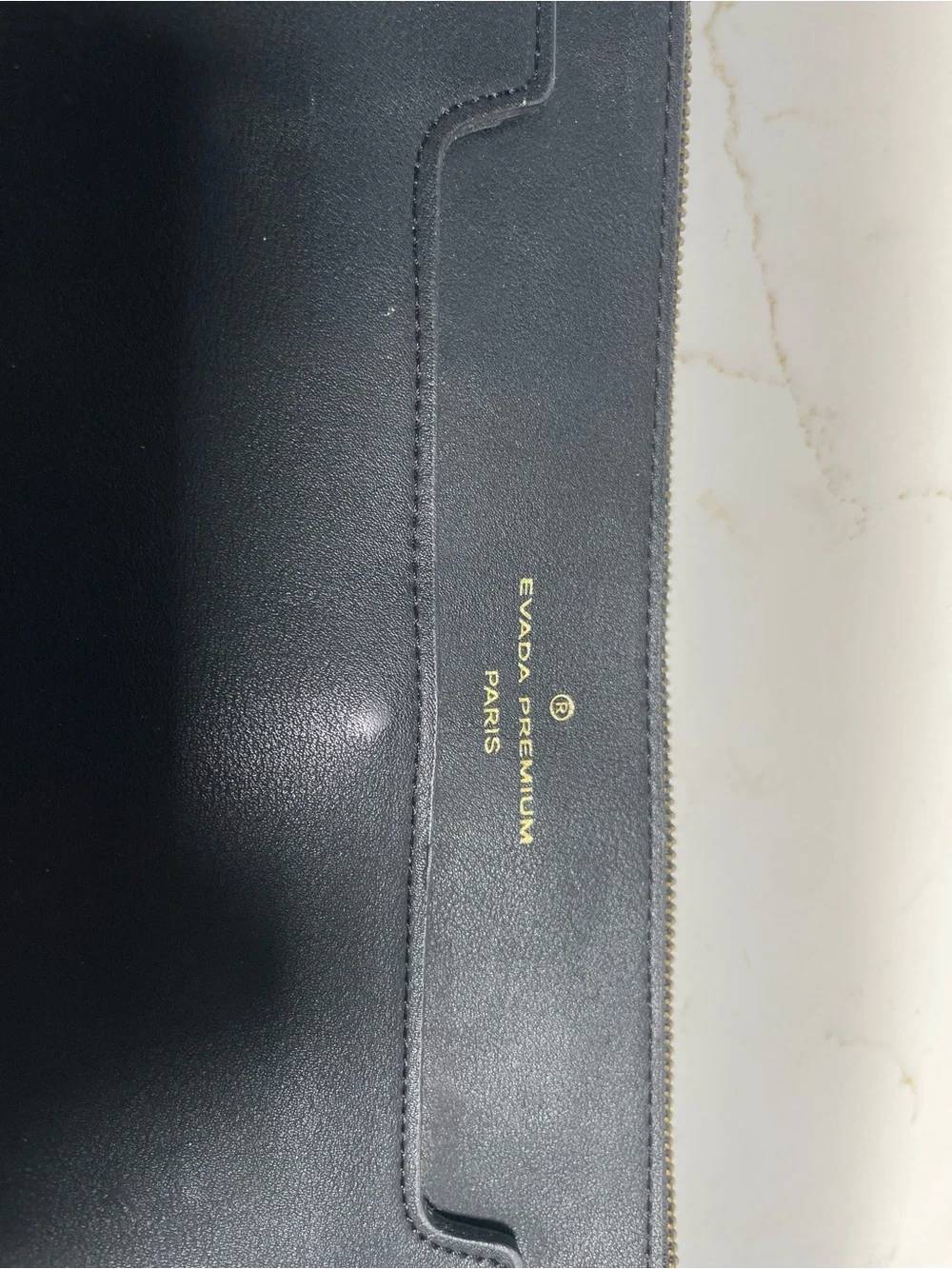Black Leather Laptop Sleeve and laptop bag